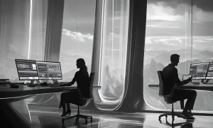 personas provando la inteligencia artificial y como aplicarla en empresas