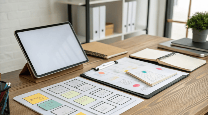 computadora haciendo un planteamiento SEO para mejorar