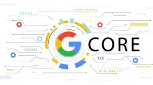 logo de google mostrando su ultimo core update y como afecta al SEO