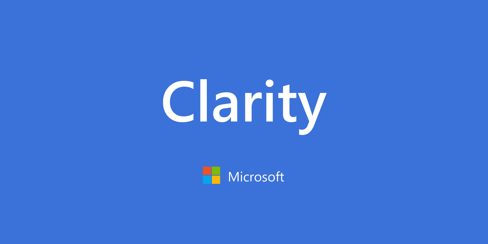 logo de microsoft acompañado del de clarity y la nueva noticia sobre IA